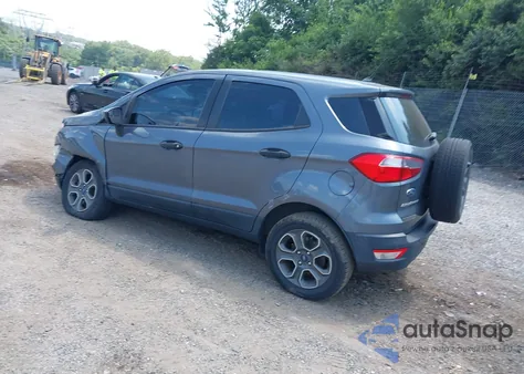 2018 Ford Ecosport S from USA, damaged, VIN MAJ6P1SL8JC221757